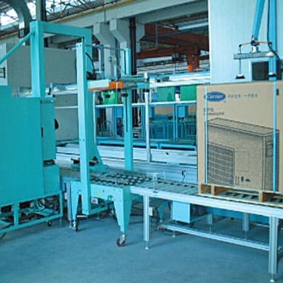 物流包装自动化設備，封箱、捆包自动化