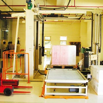 物流包装自动化、栈板覆膜、裹包自动化